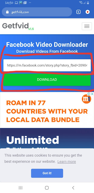 cara download video di fb tanpa aplikasi