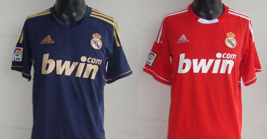 Real Madrid News: Real Madrid jerseys 2011-2012