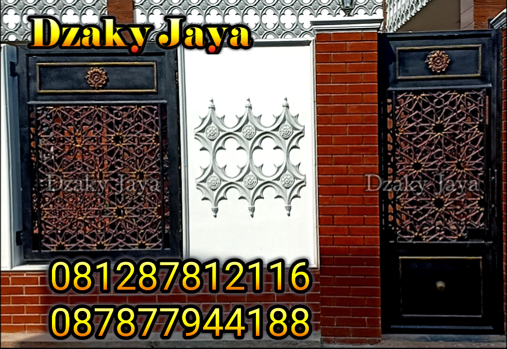 Pintu Pagar Klasik Pintu Pagar Besi Tempa, Pintu Pagar Klasik