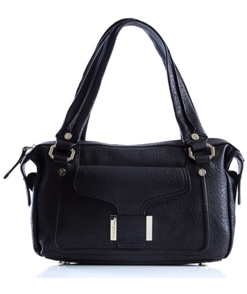 Ferré Milano Hotel Deville Handbag - Nero - Hook of the Day