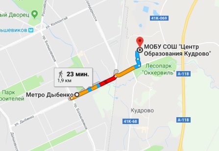 какой автобус ходит до дыбенко