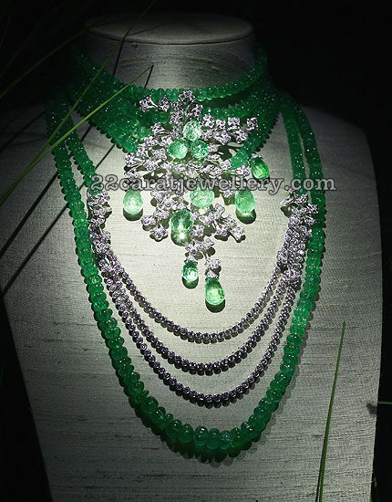 Emerald Beads Jewellery - Jewellery Designs