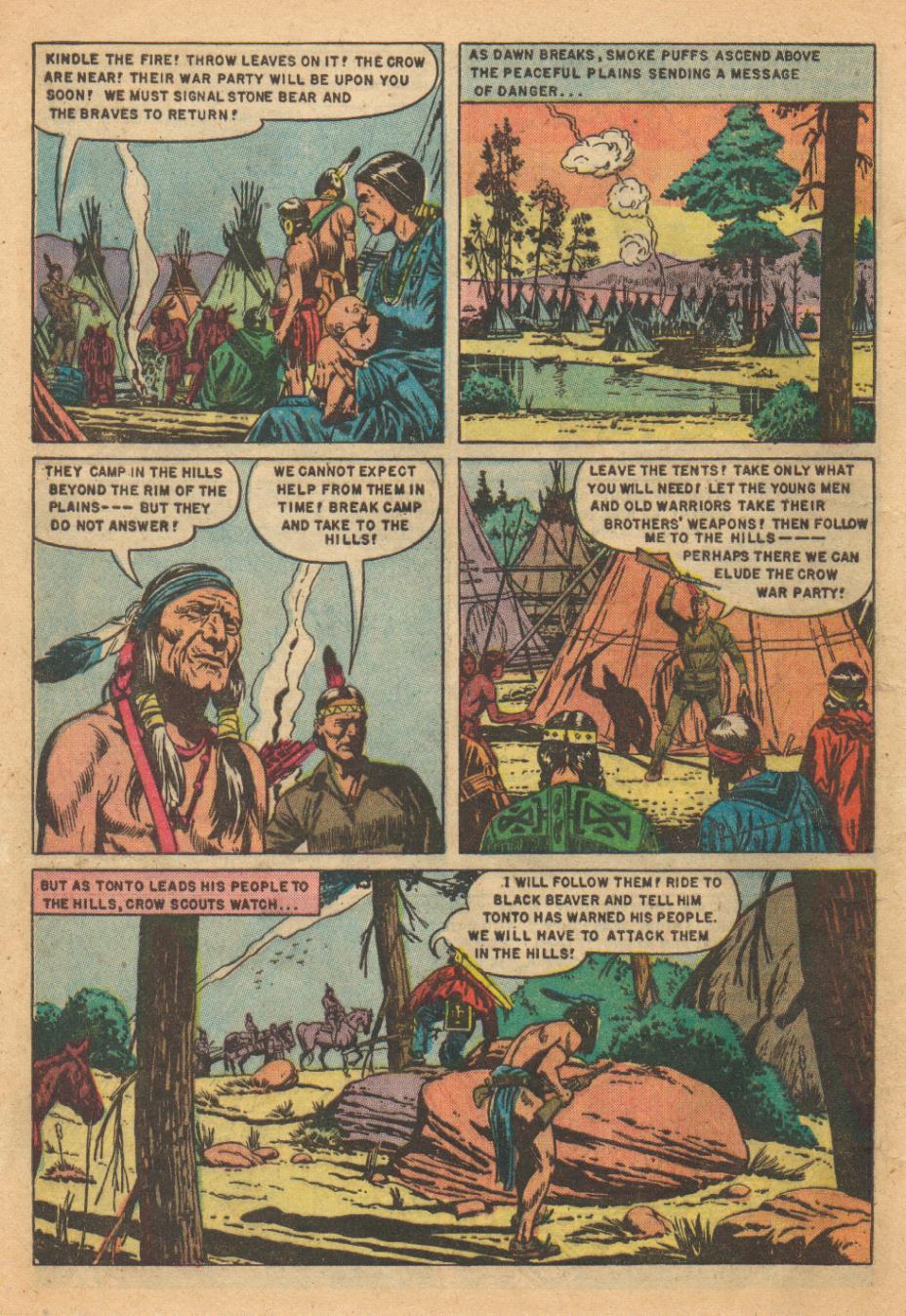 Read online Lone Ranger's Companion Tonto comic -  Issue #11 - 8