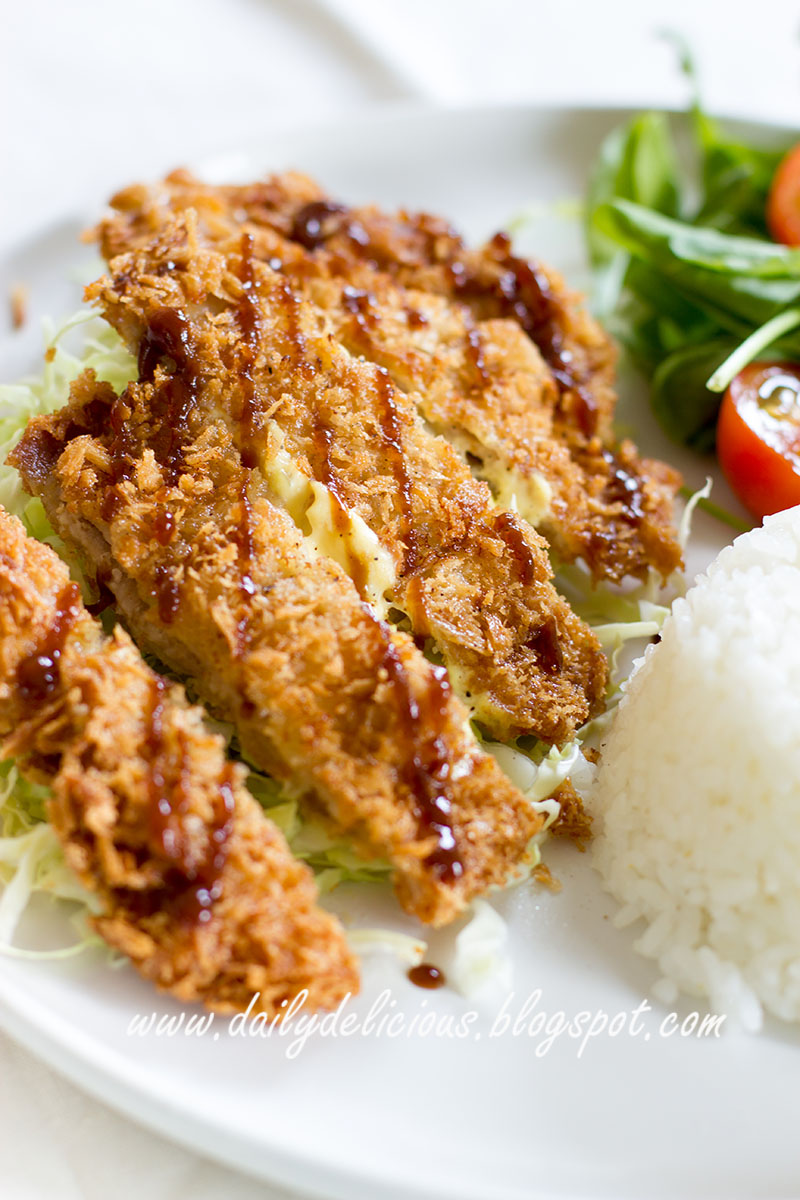 dailydelicious thai Pork Belly Tonkatsu 豚バラとんかつ