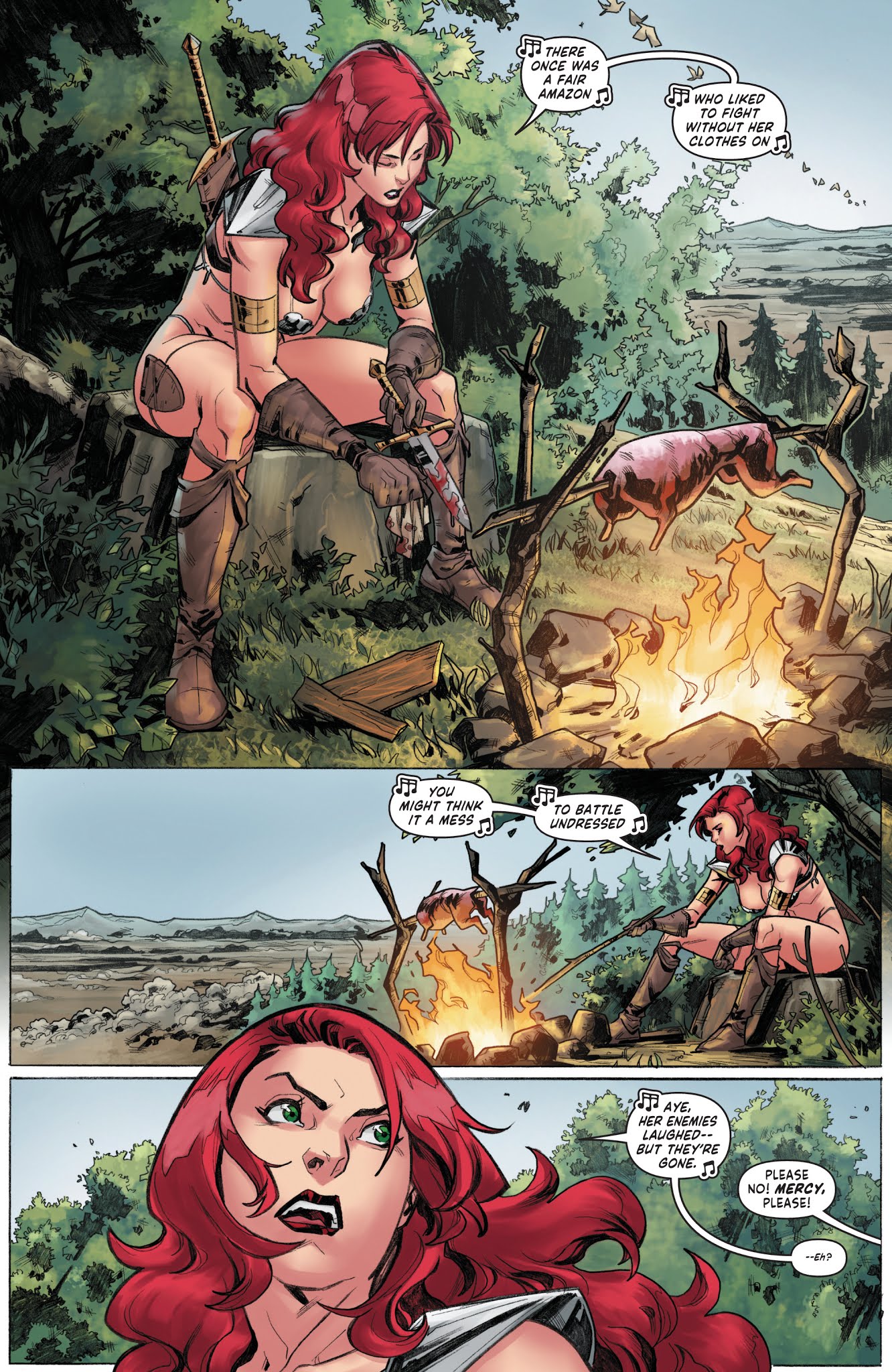 Read online Red Sonja Vol. 4 comic -  Issue #25 - 7