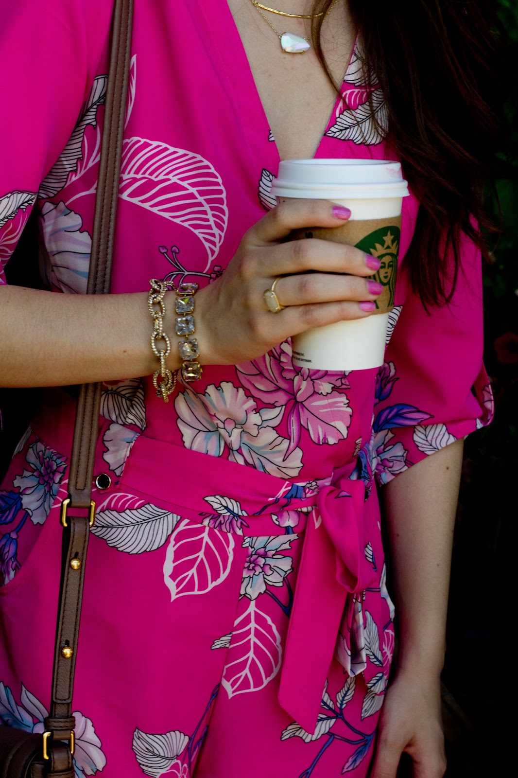 Cris Pink Romper main image 1