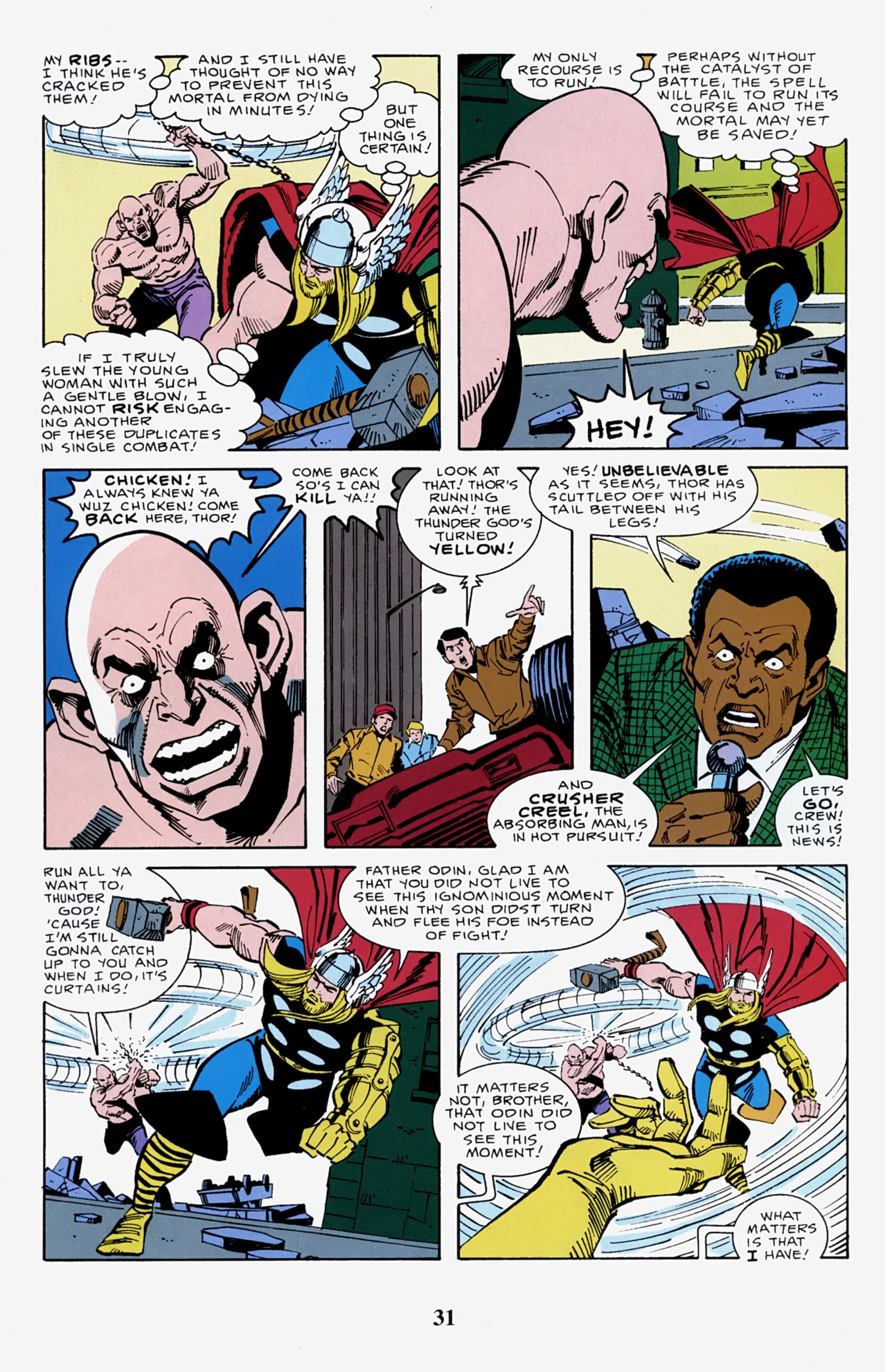 Read online Thor Visionaries: Walter Simonson comic -  Issue # TPB 5 - 33