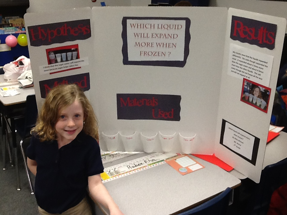 Ms. Reeve's Second Grade: Science Fair Projects