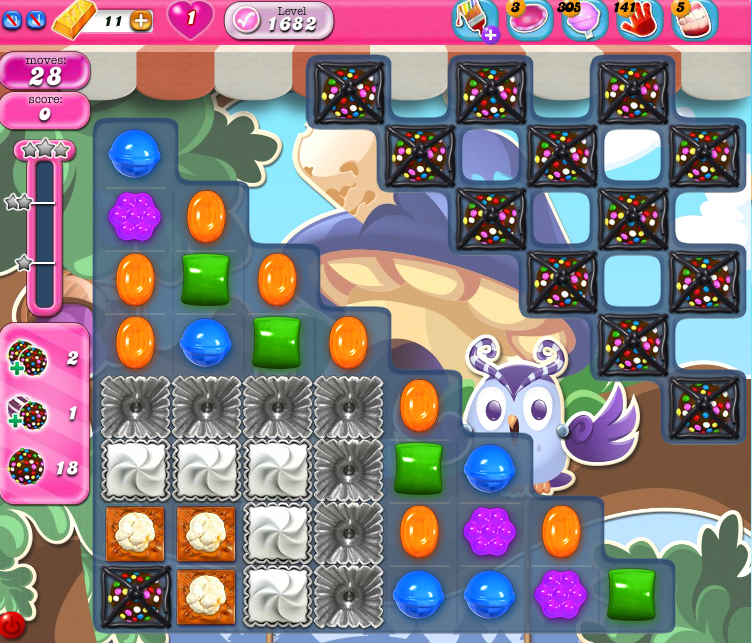 Candy Crush Saga 1682 Candy Crush Saga 1682