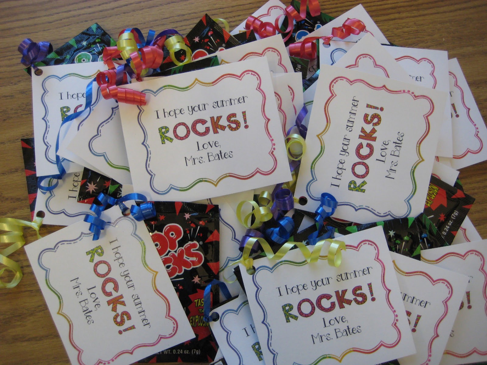 Finally in First: End of the Year Student Gift