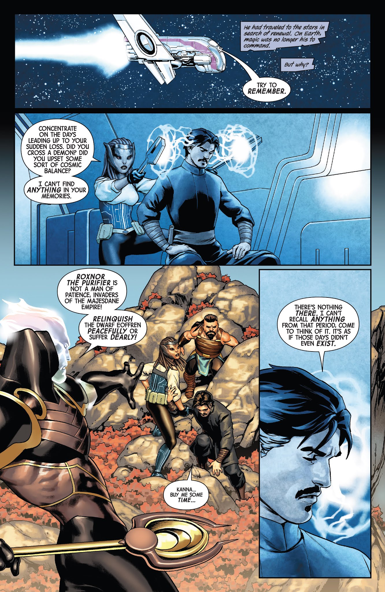 Read online Doctor Strange (2018) comic -  Issue #4 - 6