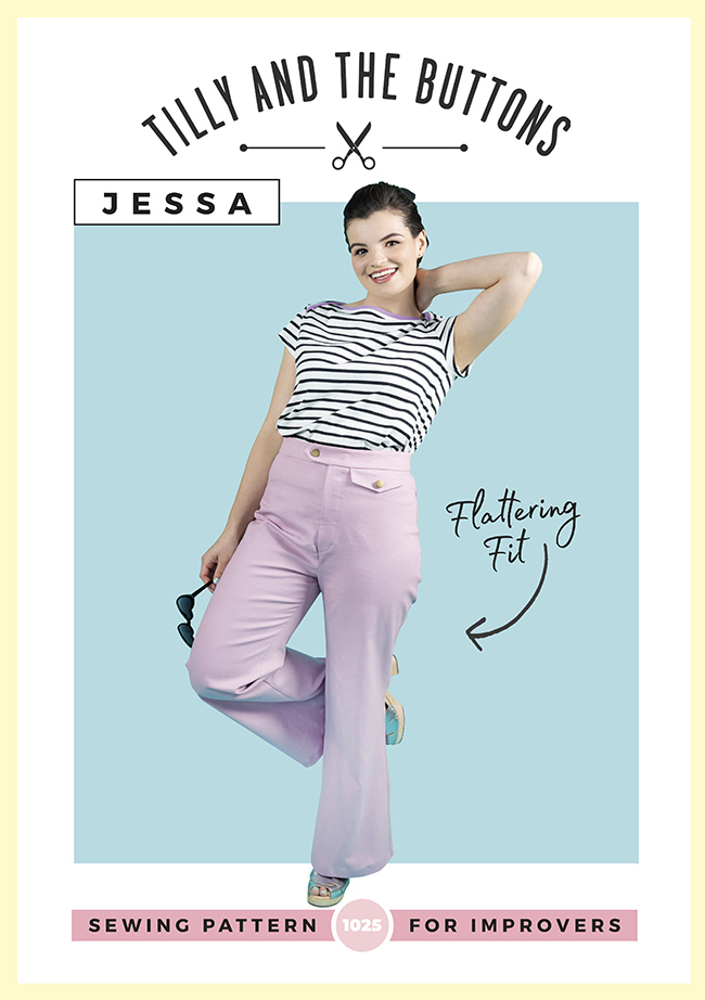 Jessa trousers and shorts sewing pattern - Tilly and the Buttons