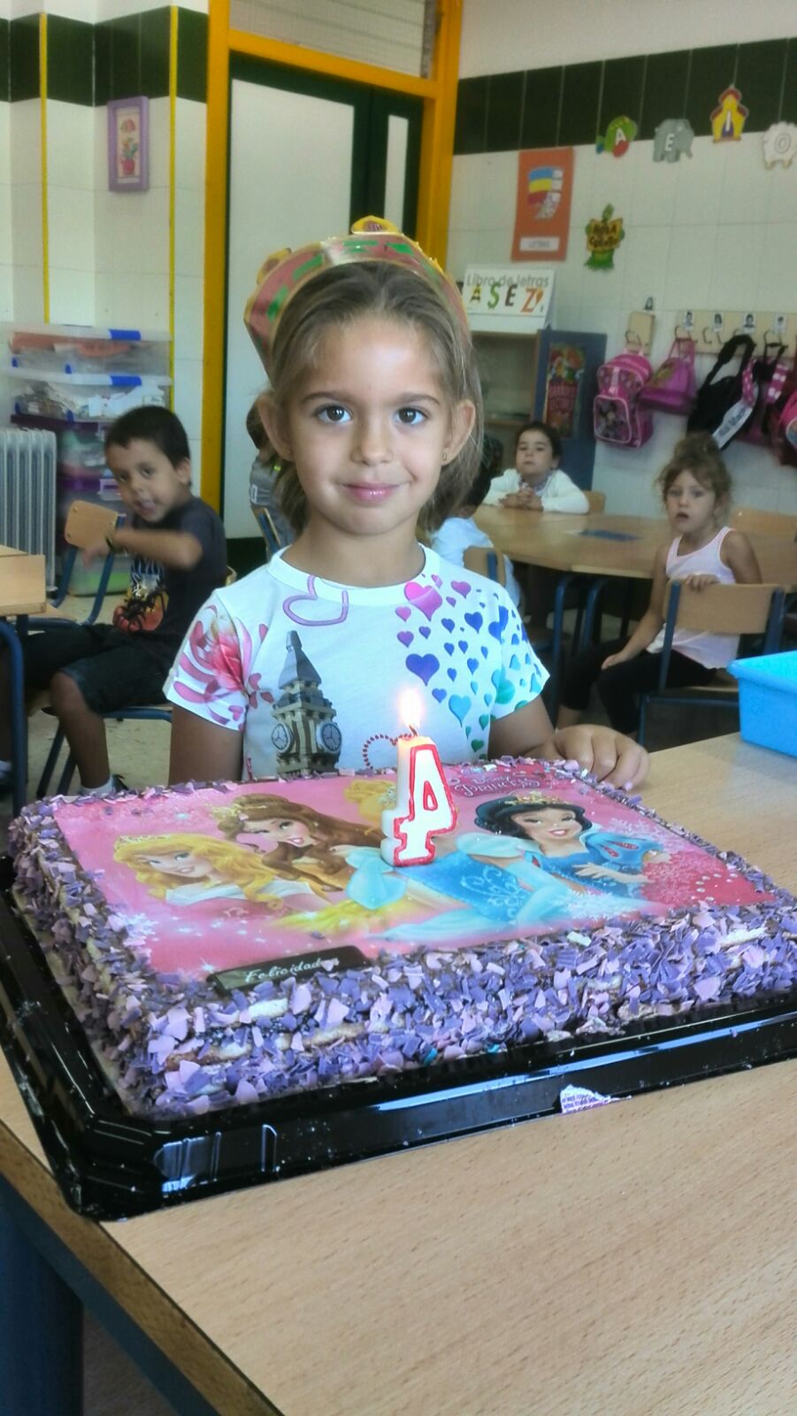 CEIP Río Piedras LEPE (Huelva) ¡Felicidades Sara! Infantil de 4 años B.