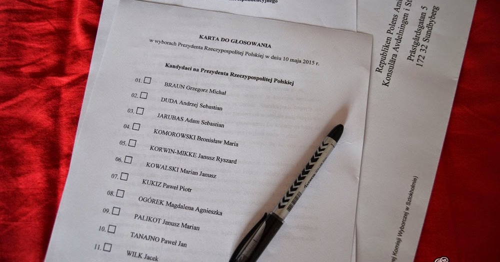 Głosowanie za granicą