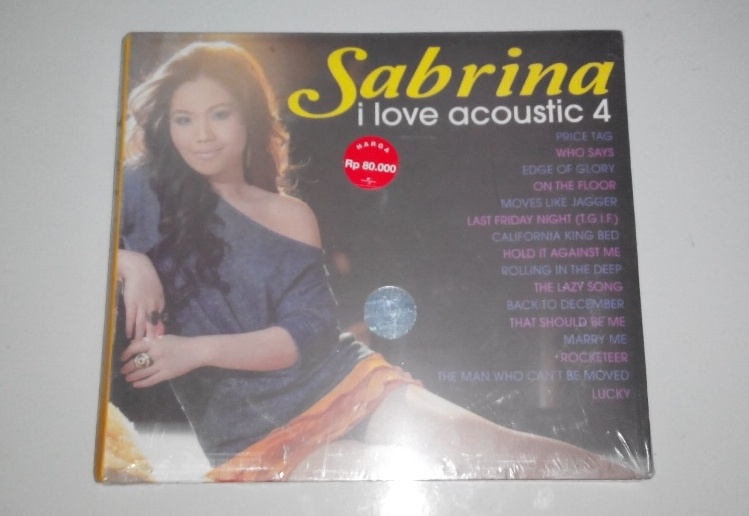 CD Sabrina - I Love Acoustic 4 - MUSIKUPEDIA