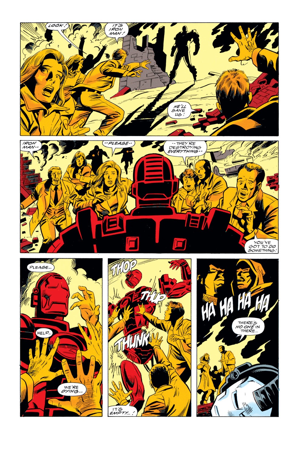 Read online Iron Man (1968) comic -  Issue #284 - 16