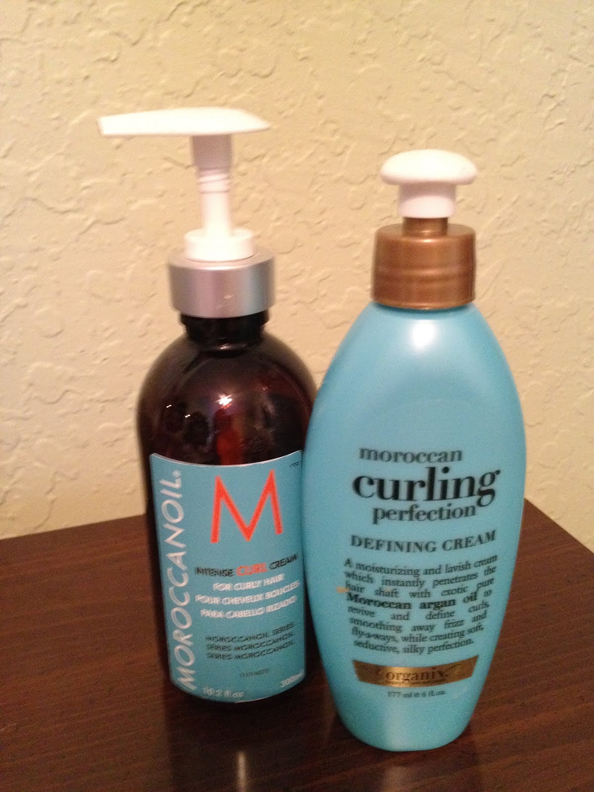 Kathryn Rose Splurge vs. Save 1 MoroccanOil Intense Curl Cream vs