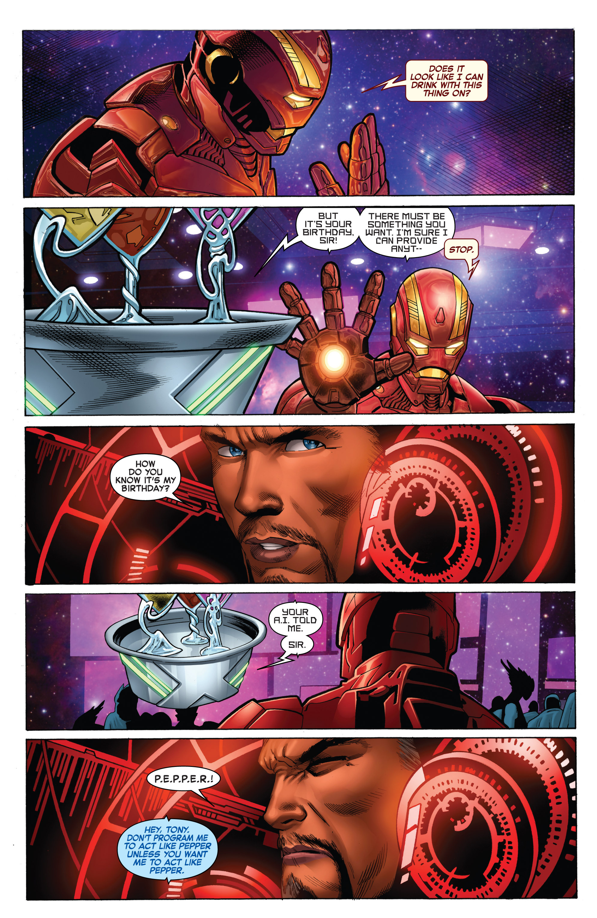 Read online Iron Man (2013) comic -  Issue #6 - 7