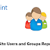 SharePoint Online: Site Users and Groups Report using PowerShell