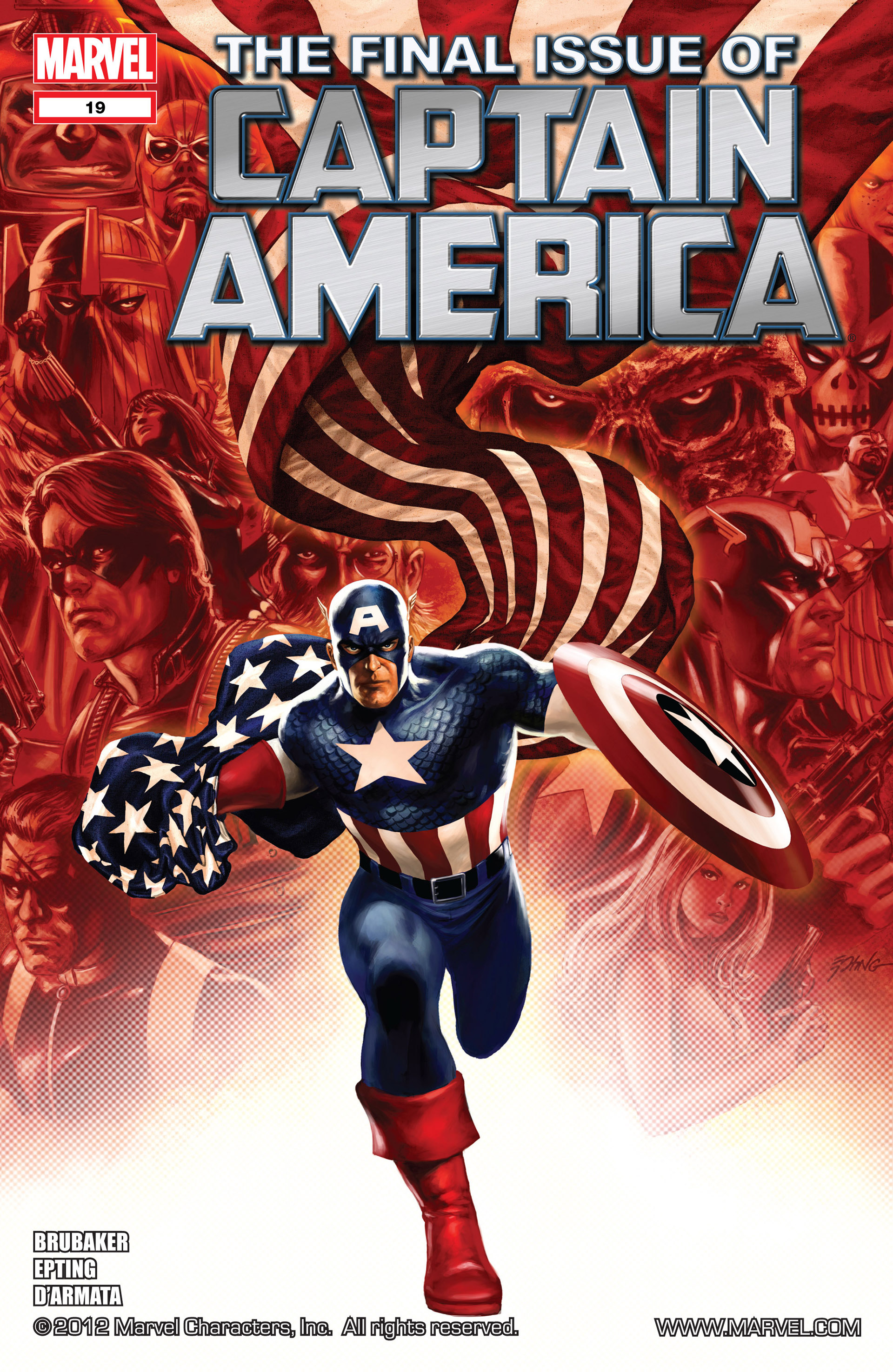 Read online Captain America (2011) comic -  Issue #19 - 1