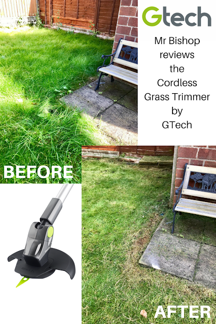 BEFORE/AFTER GTech Cordless Grass Trimmer
