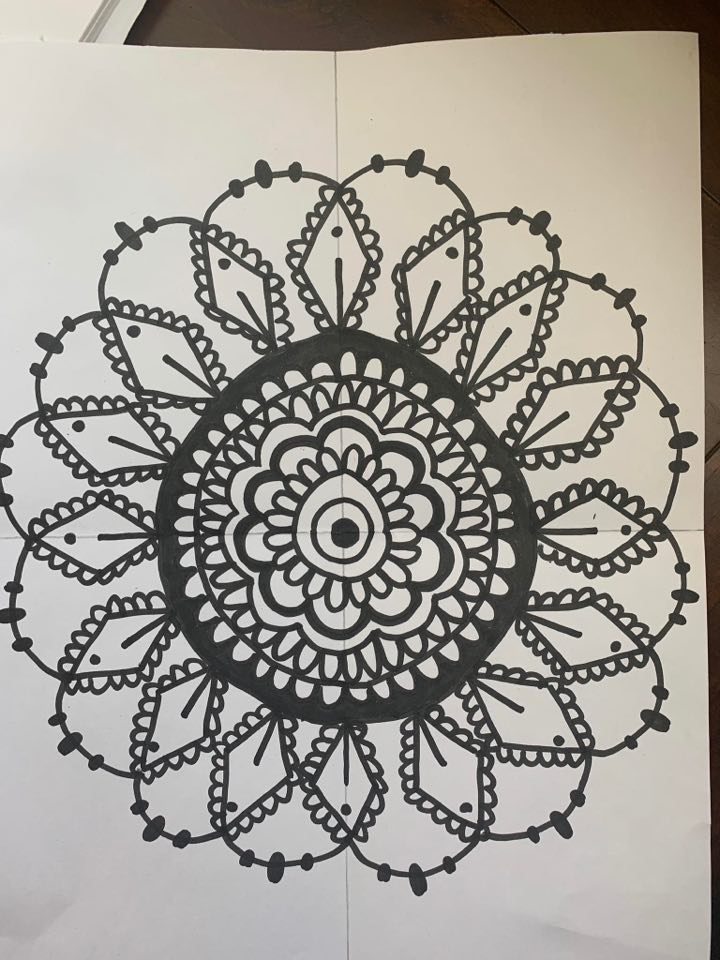 Mandala maths challenge