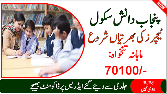 Daanish School Punjab Jobs 2020 for Teaching Staff