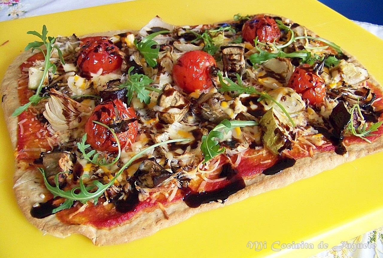 Mi Cocinita de Juguete: Pizza Mediterránea