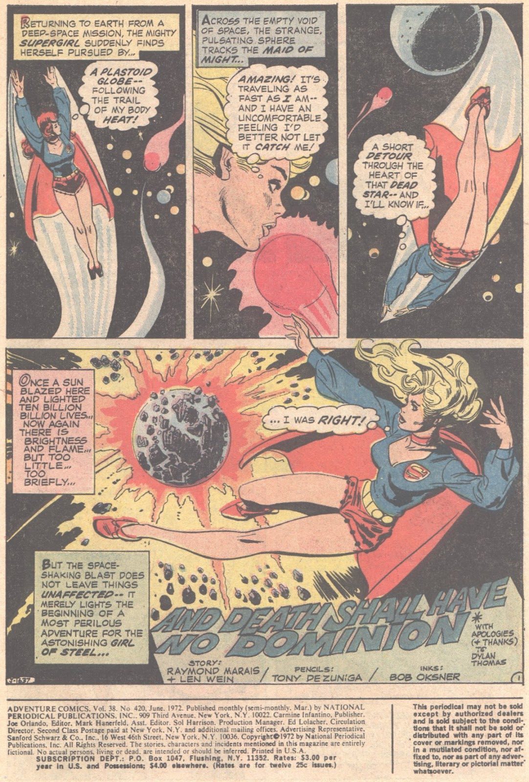 Adventure Comics (1938) issue 420 - Page 3