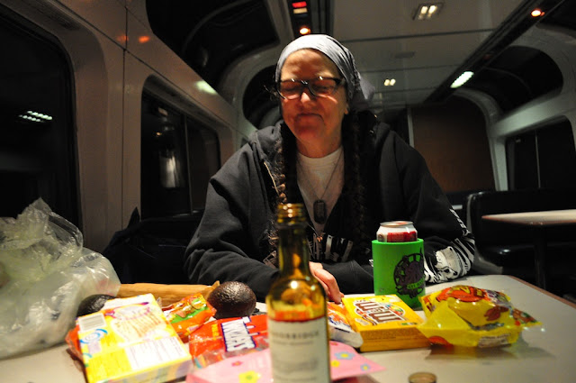 California zephyr amtrak train ride journey united states food