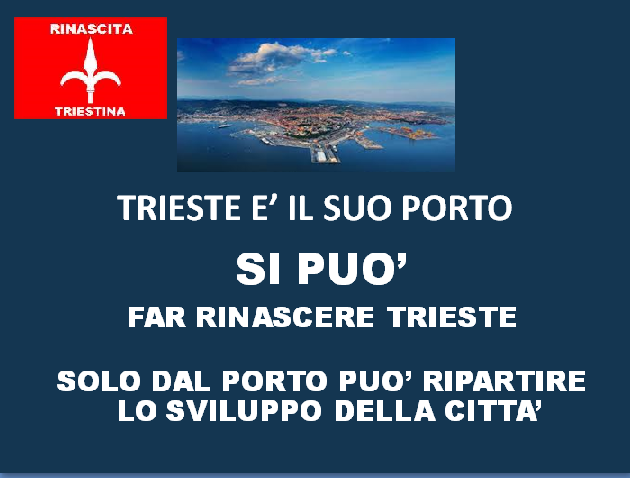 IL NOSTRO PROGRAMMA PER LA RINASCITA DI TRIESTE - clicca sull' immagine.