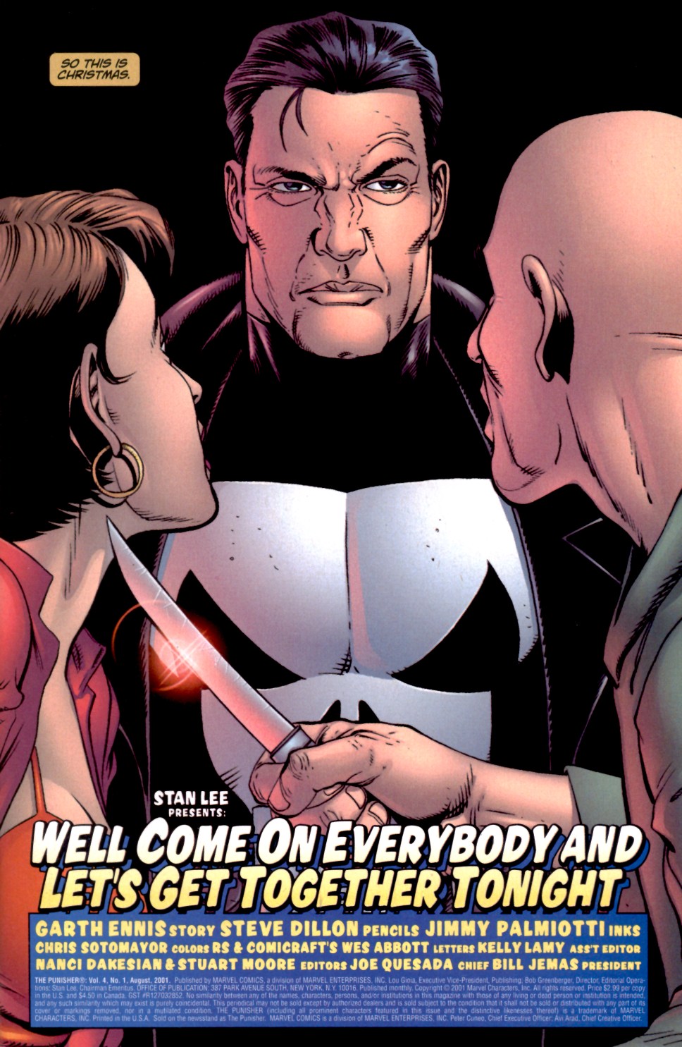 Read online The Punisher (2001) comic -  Issue #1 - Well Come On Everybody - 2