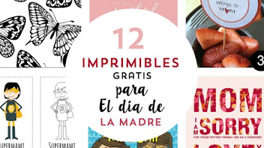 12 imprimibles gratis para el día de la madre