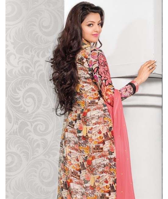 Kajal Agarwal in Pink Designer Dress