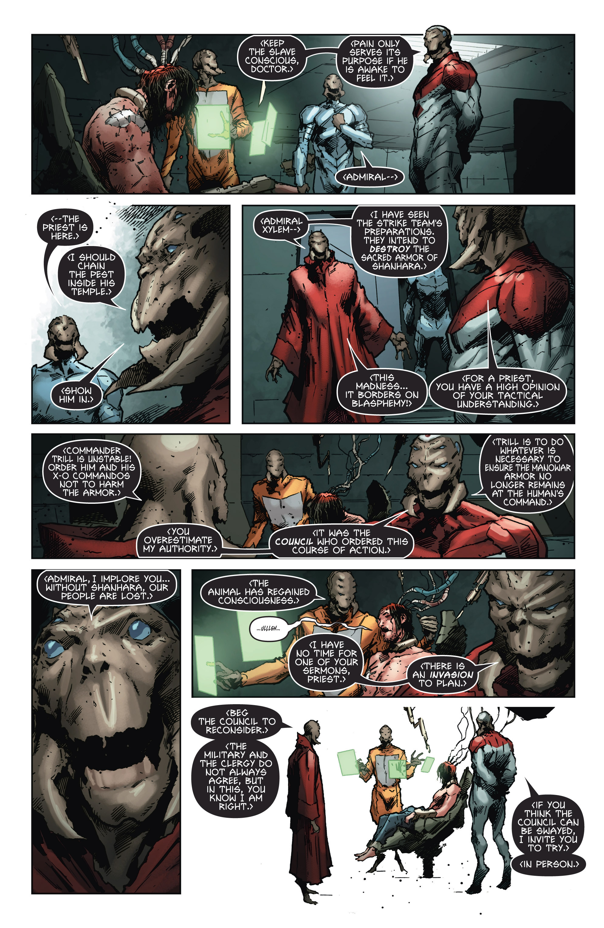 X-O Manowar (2012) issue 9 - Page 5