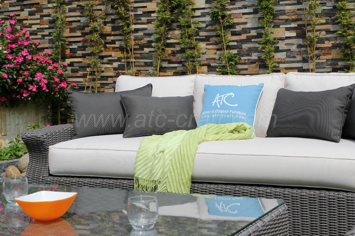 Wicker Sofa Set From ATC Furniture 2018 World Cup Wicker