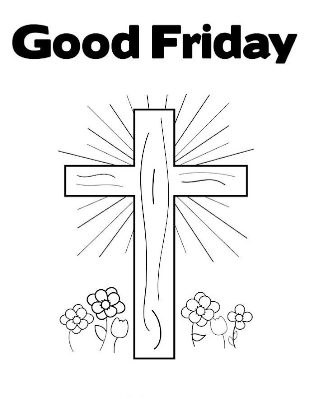 Coloring Pages For Good Friday - Good Friday Coloring Pages 