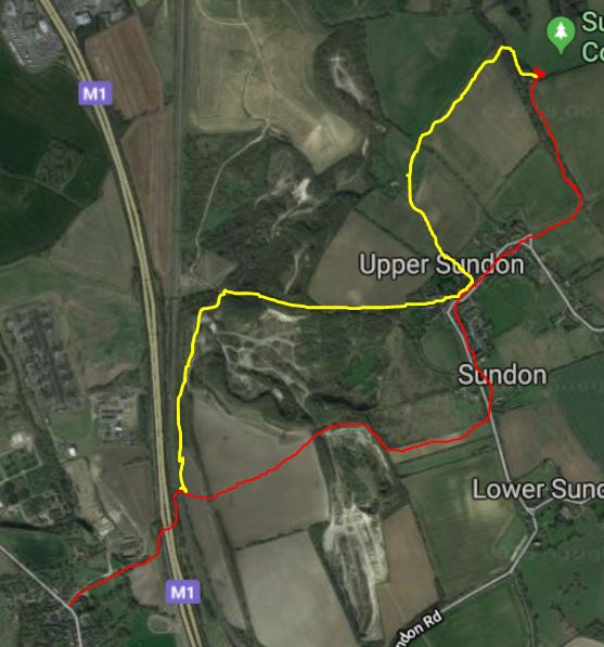 A Walk from Chalton to Upper Sundon And Back