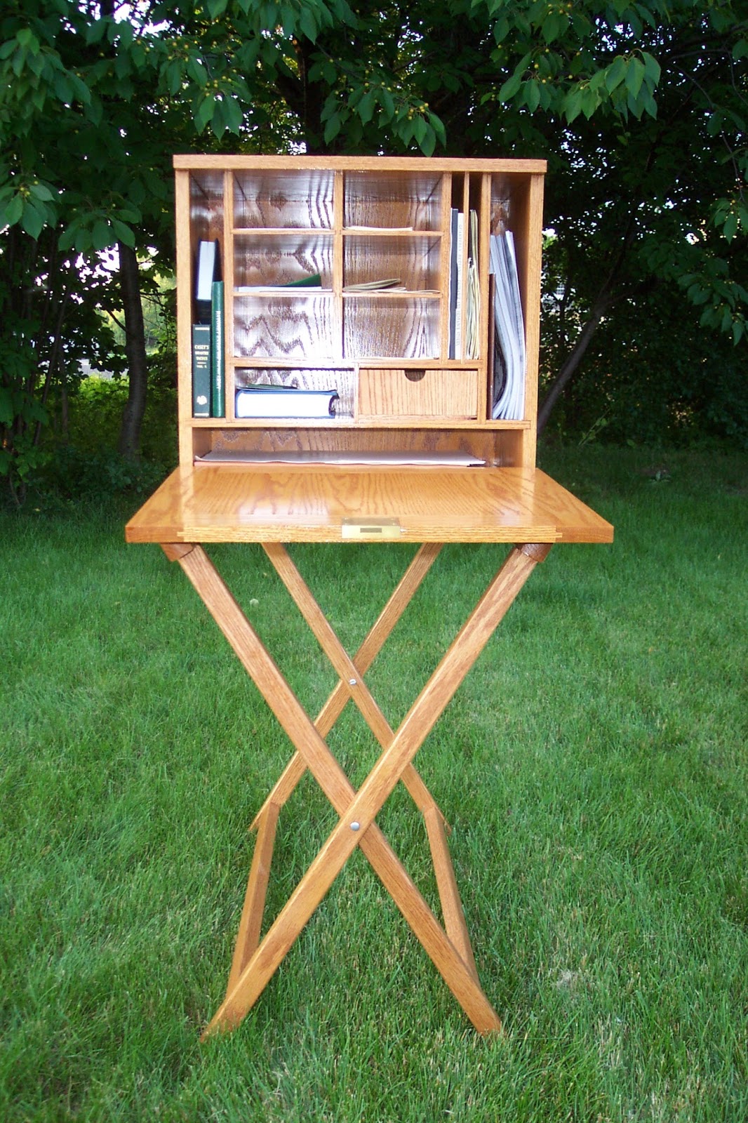 Felix Enterprises Woodworking Projects Civil War Campaign Desk