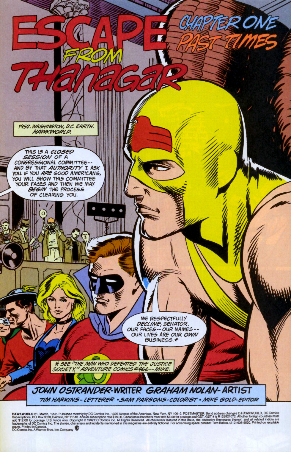 Read online Hawkworld (1990) comic -  Issue #21 - 2