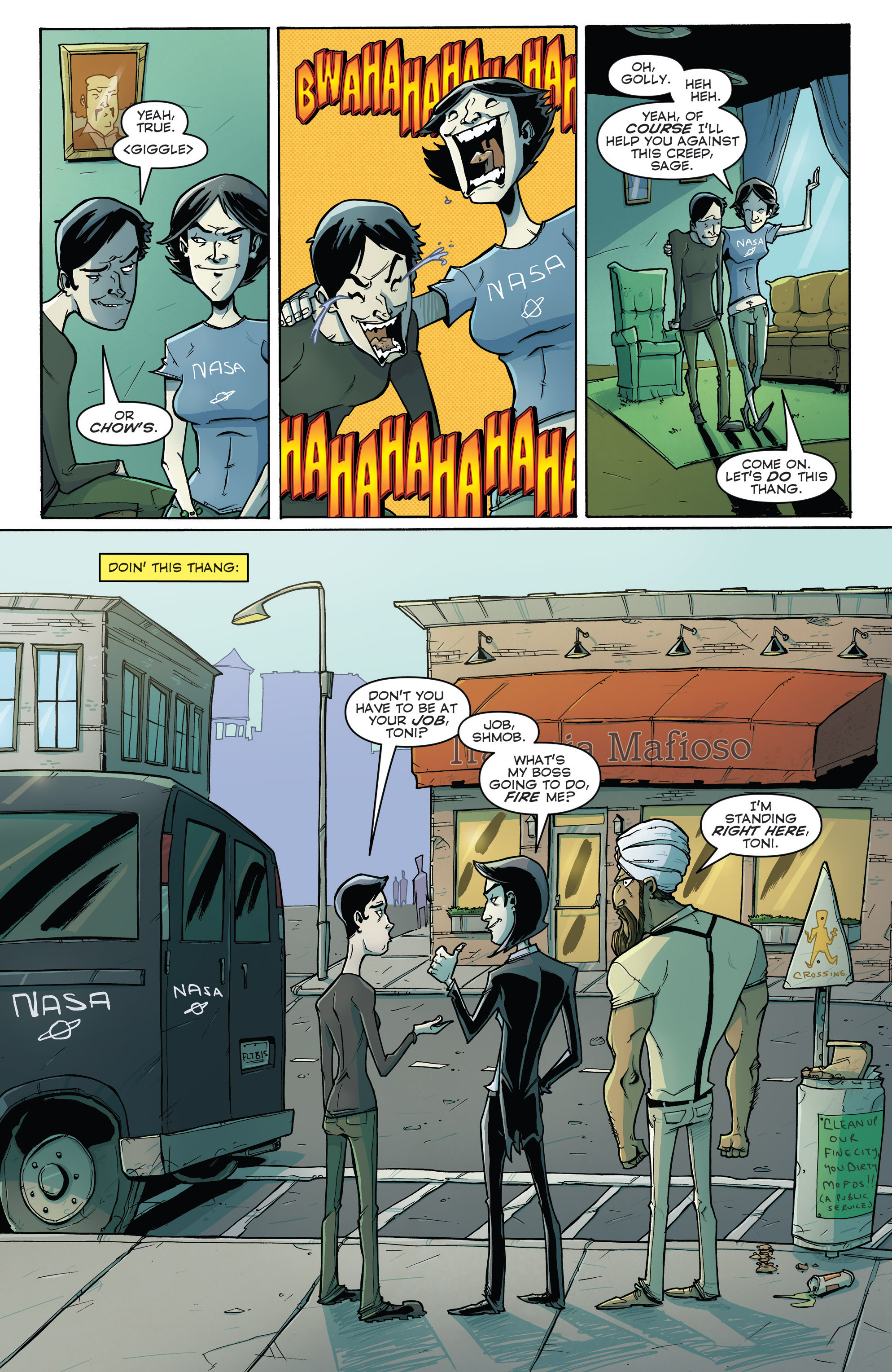 Read online Chew comic -  Issue # _TPB 8 - Family Recipes - 17