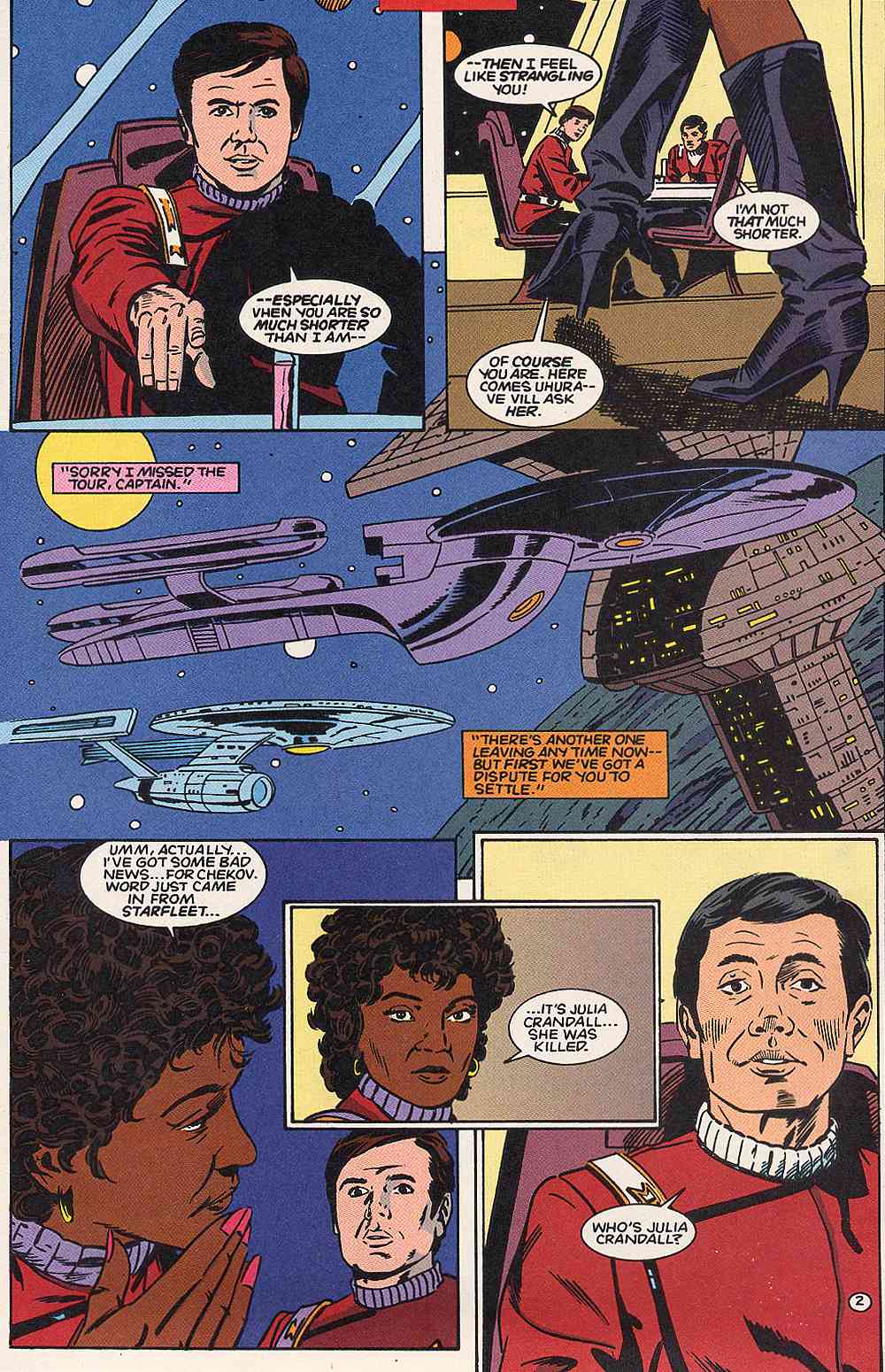 Read online Star Trek (1989) comic -  Issue #58 - 3