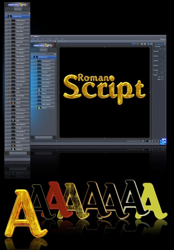 حصريا تحميل المجموعة الخامسة من الخطوط الاحترافية Digital Juice Fonts