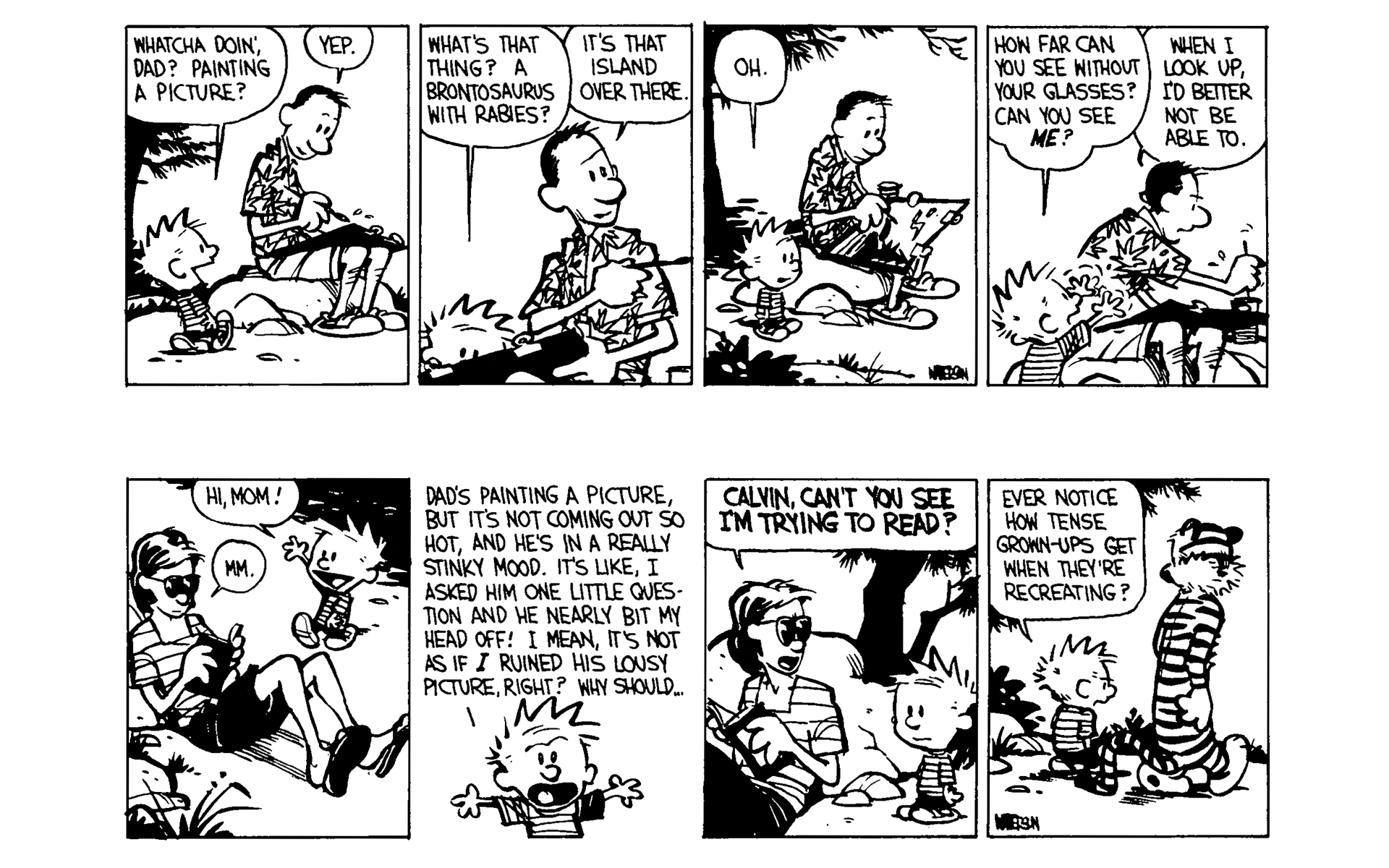 Read online Calvin and Hobbes comic -  Issue #4 - 74