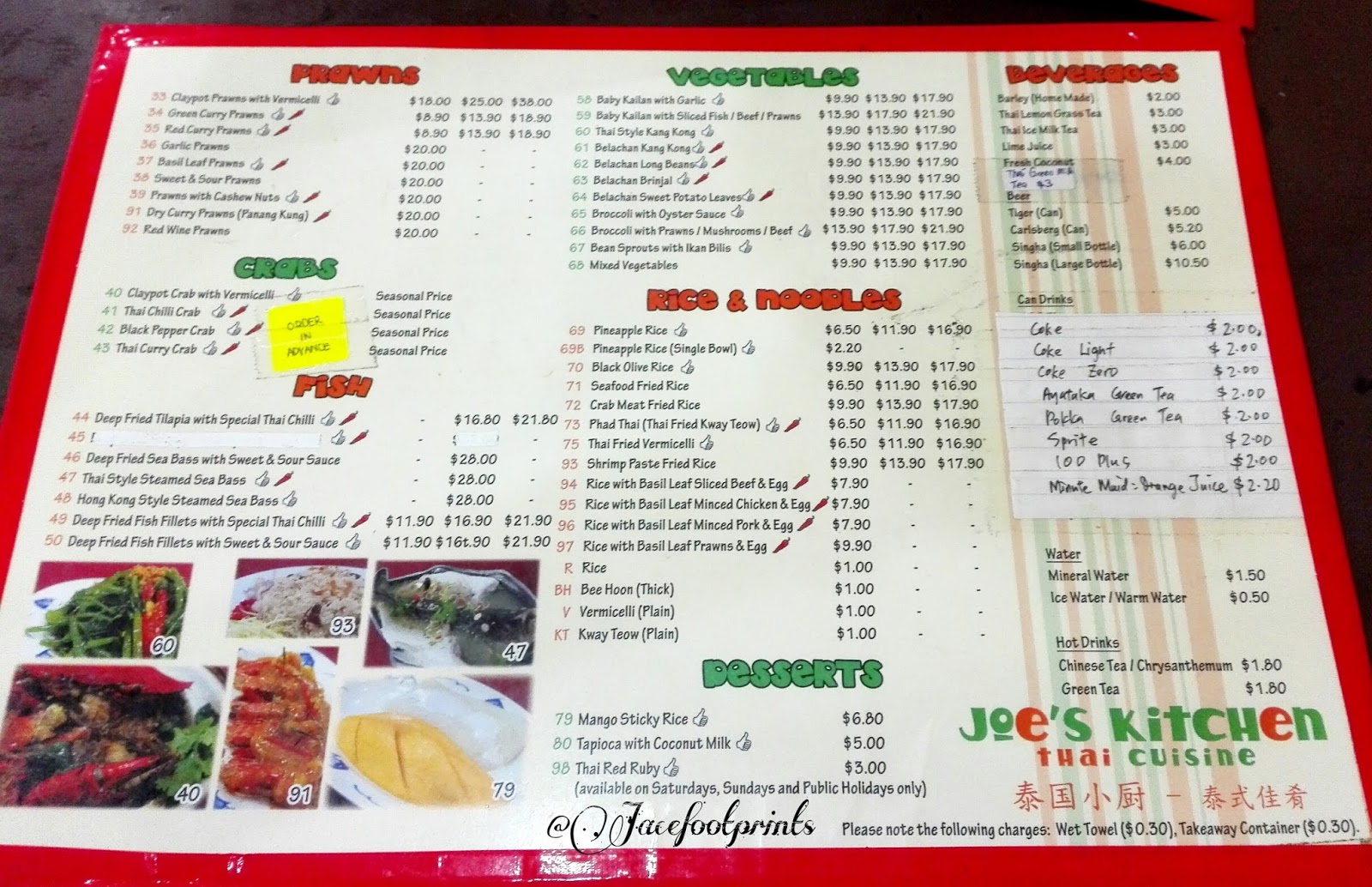 [Singapore] Joe’s Thai Kitchen Authentic & Delicious Thai Food in