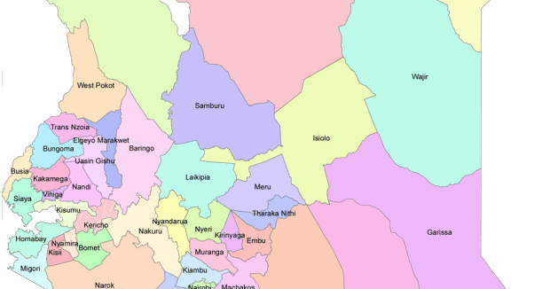 Kenya Counties 