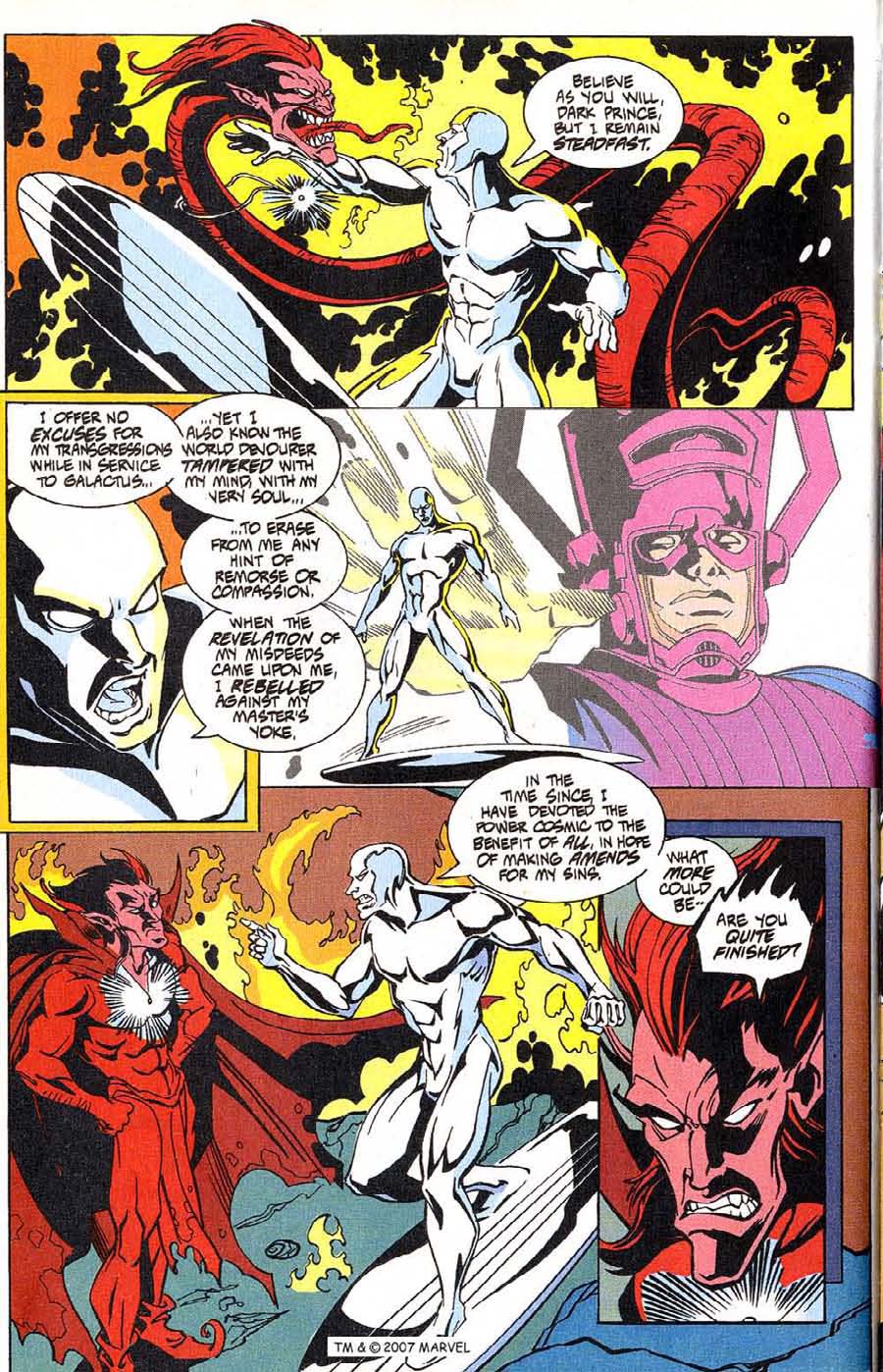Read online Silver Surfer (1987) comic - Issue #100 - 22