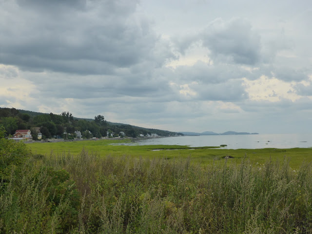 paysage le long du fleuve Saint-Laurent Québec