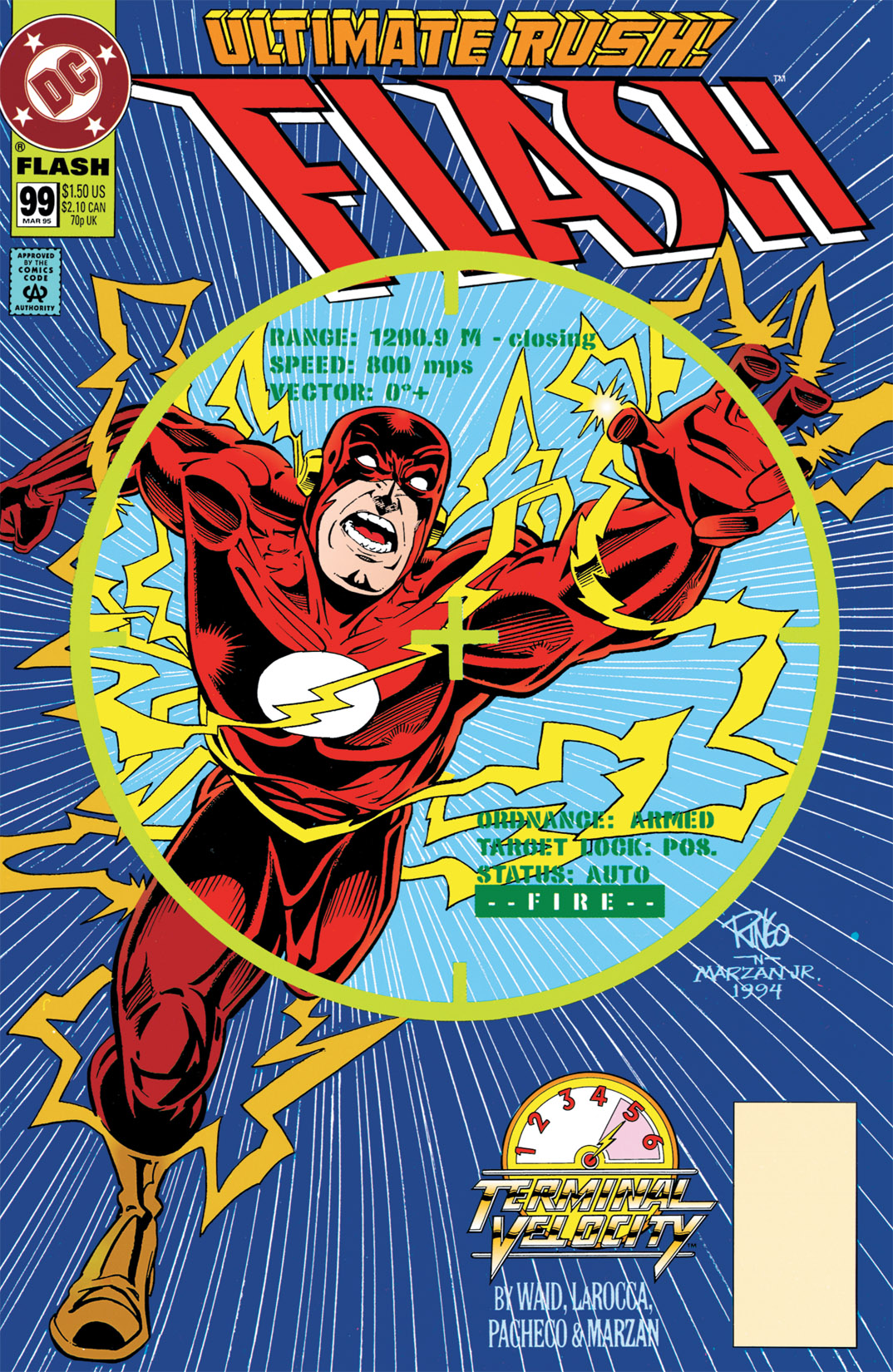 Read online The Flash (1987) comic -  Issue #99 - 1