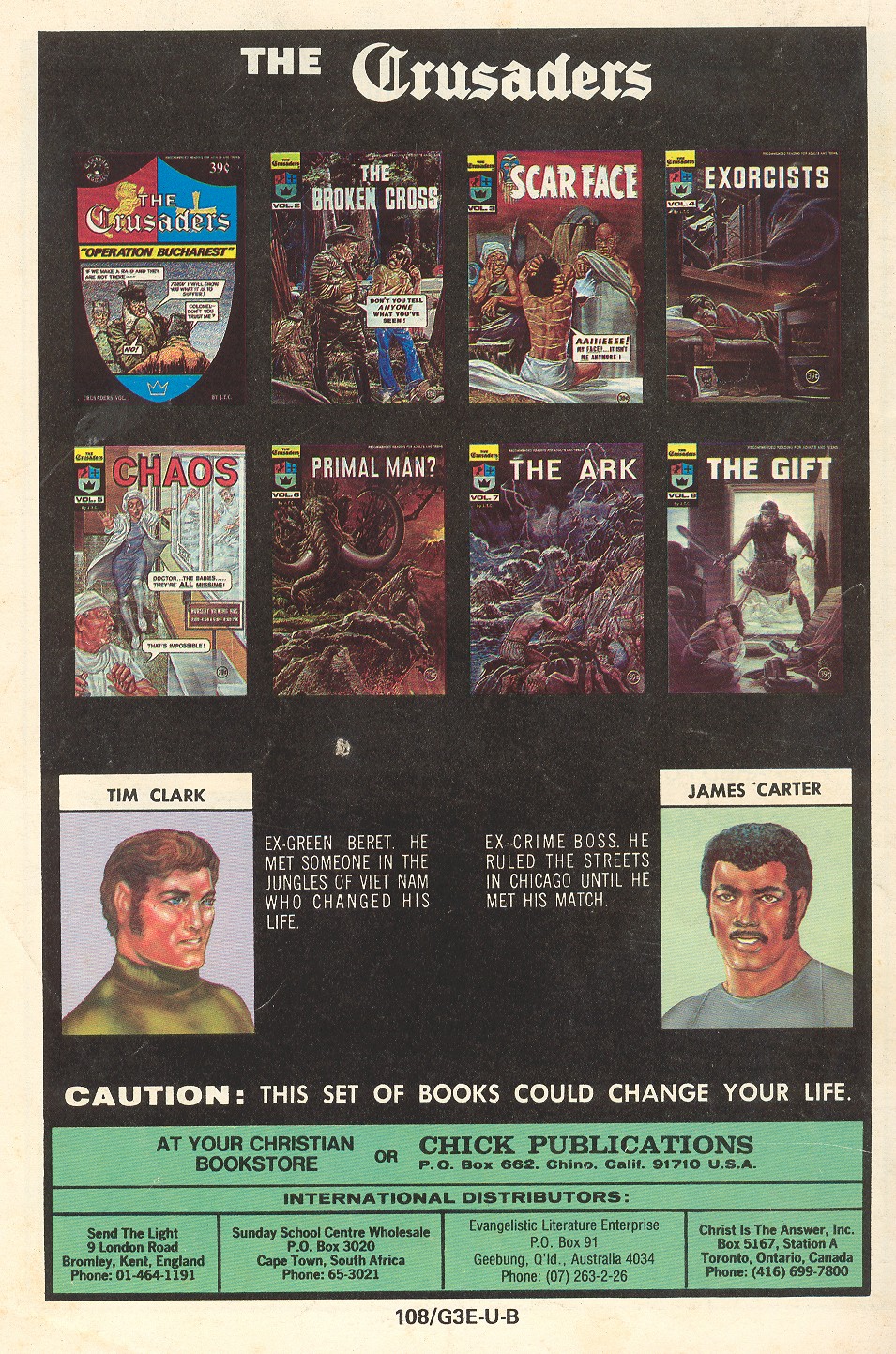 Read online The Crusaders (1974) comic -  Issue #8 - 36